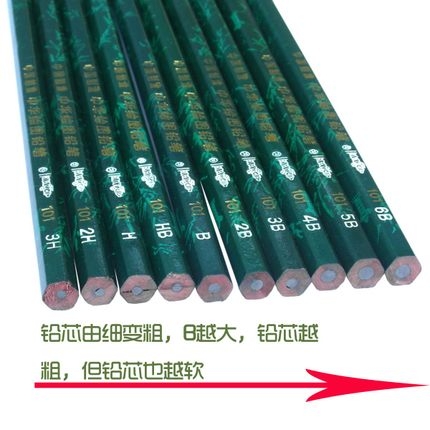 中华铅笔(12支/盒) 101  4B