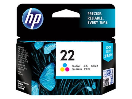 HP惠普 C9352AA 22 彩色墨盒